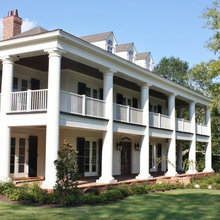 Southern style with pillars