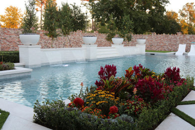 Example of a trendy pool design in Other