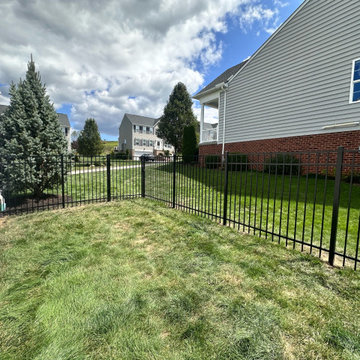 Metal Fence Installation