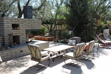 Example of a tuscan patio design in Phoenix