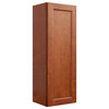 Sunny Wood ESW1542-A Ellisen 15" x 42" Single Door Wall Cabinet - Amber Spice