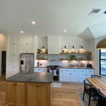 Large chef's kitchen