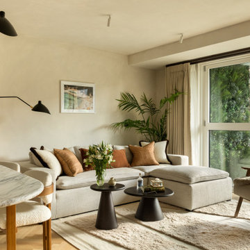 Transitional Living Room