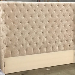 Custom Upholstered Beds + Headboards - Headboards