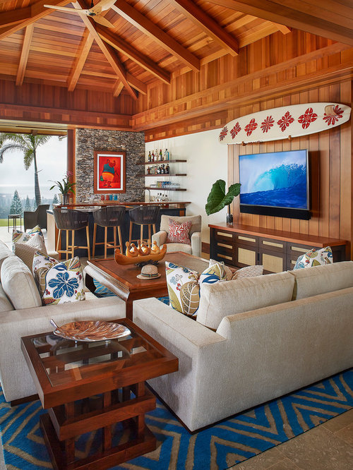 Kolonialstil Wohnzimmer Ideen, Design & Bilder | Houzz