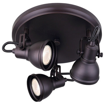 Canarm Track Light ICW622A03ORB10, Oil Rubbed Bronze