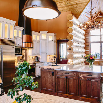Evergreen Log Home Kitchen Renovation