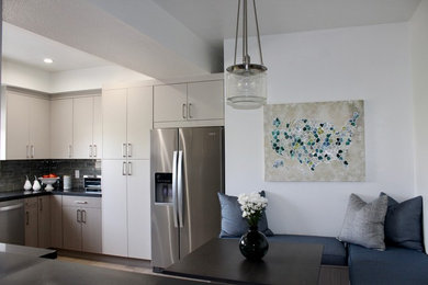 Example of a trendy home design design in Los Angeles