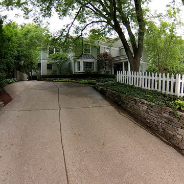 Birmingham MI Custom Stone Walls w/ Pool