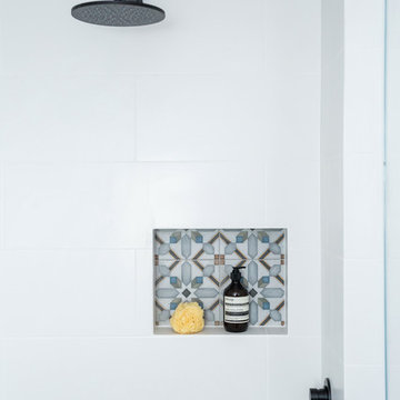 Old world inspired bathroom
