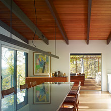 exposed ceiling downstairs