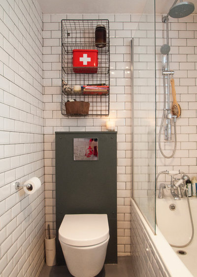 Eclectic Bathroom by Amelia Hallsworth Photography