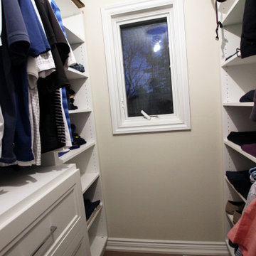 Walking closet renovation in Thornhill 2018