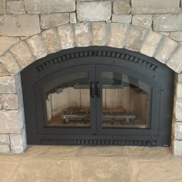 Heat Producing Wood Burning Fireplaces