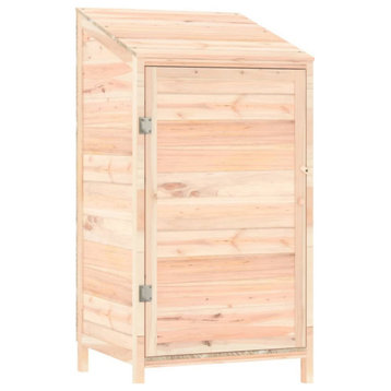 Vidaxl Garden Shed 21.7"x20.5"x44.1" Solid Wood Fir