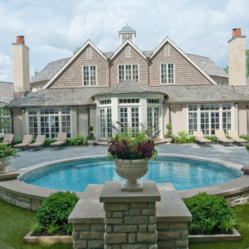 Pool house and pavilion