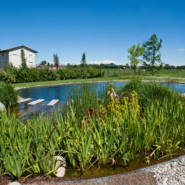 Giardino con Biolago 1