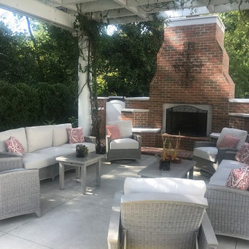 Outdoor Fireplace - Living Space