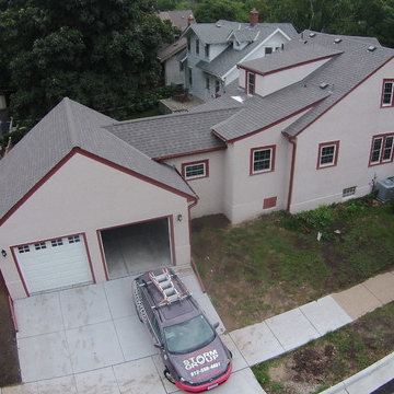 New Roof in Minneapolis. Atlas "weatherwood"