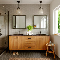 Karran KBF420 1-Hole 1-Handle Basin Faucet With Pop-up Drain, Matte Black