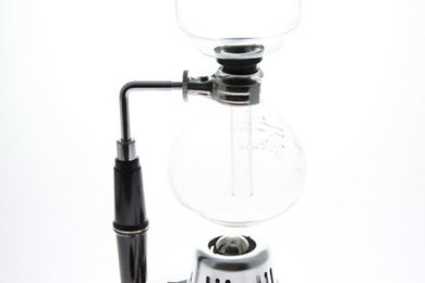 JustNile Classic 5 Cup Tabletop Siphon (Syphon) Coffee Maker (Alcohol Burner)