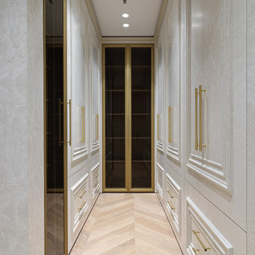 Chevron Parquet Flooring Lxurury residential project London