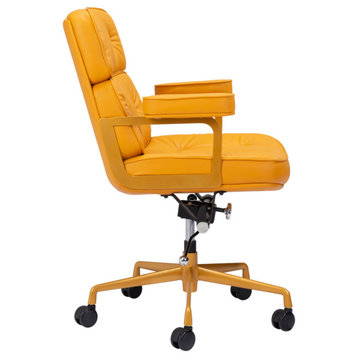 Perry Office Chair Black, Yellow