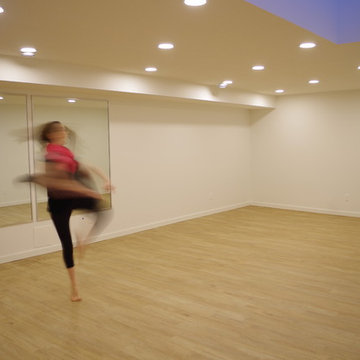 Elbow Park Modern Infill - dance studio-after