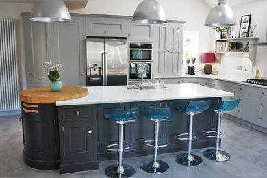 Design ideas for a classic kitchen in Edinburgh.