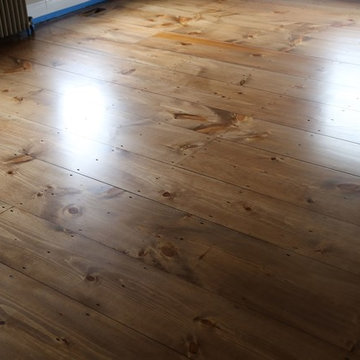 special walnut stain on pine