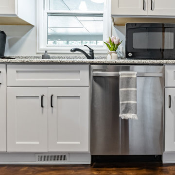 Shaker White Kitchen Remodel Aberdeen, NC