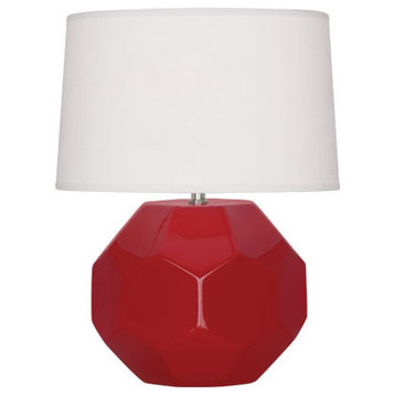 Franklin Accent Lamp, Ruby Red