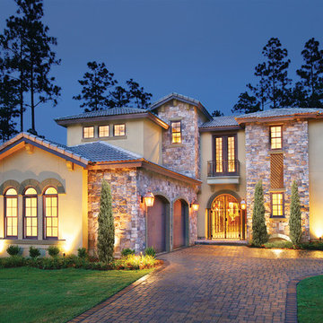 Sater Design Collection's 6786 "Ferretti" Home Plan...
