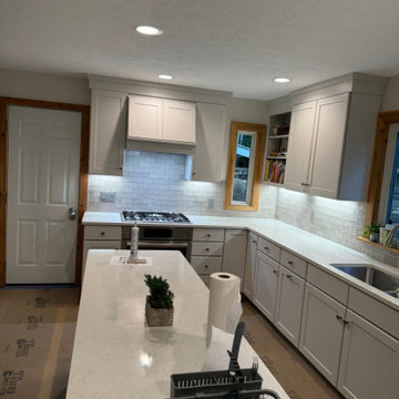 Light & Brightened Kitchen Space