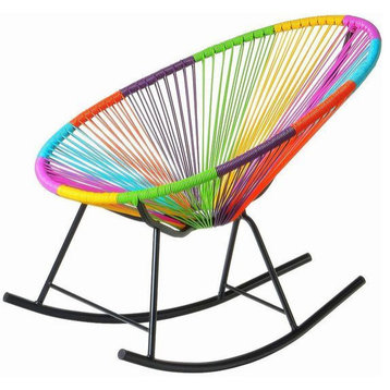 Multicolor Outdoor Acapulco Chair Rocking