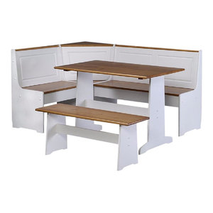 Carriage House Breakfast Nook Farmhouse Dining Sets By