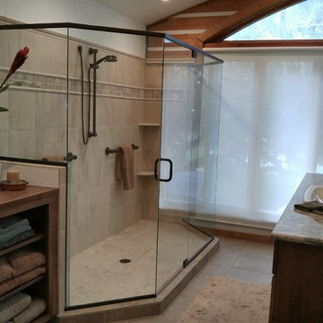Log Cabin Bath