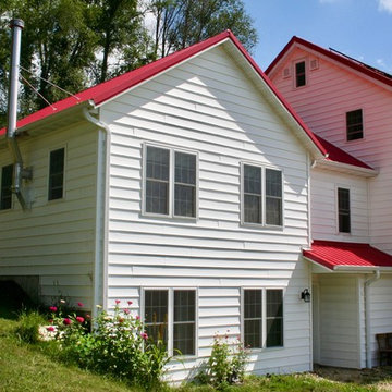 Dubuque farmhouse kitchen remodel and addition