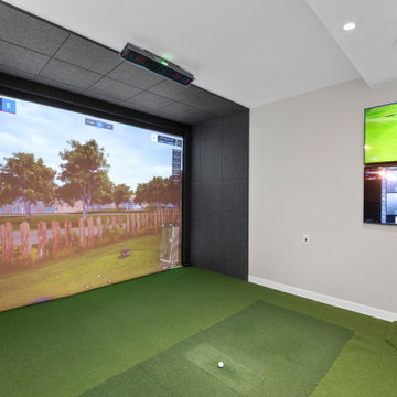 Golf Simulator Lower Level