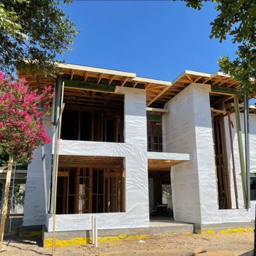 Modern Glenwood Home — Framing and Envelope Stage