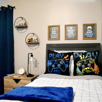 Boys Video Game Bedroom (Boys Bedroom Renovation)
