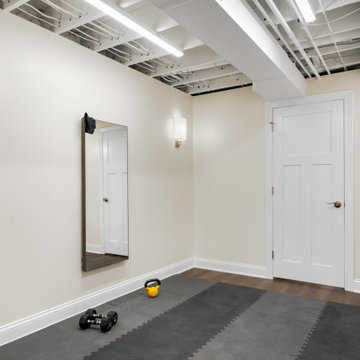 Basement Remodel Exercise Room