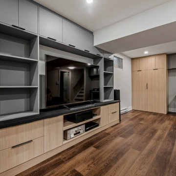 Basement and Bathroom Renovation for Returning Clients in Mississauga