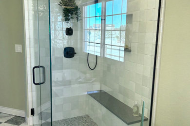 Bathroom - transitional bathroom idea in Denver
