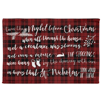 Twas the Night Before Christmas Area Rug, 2'x3'