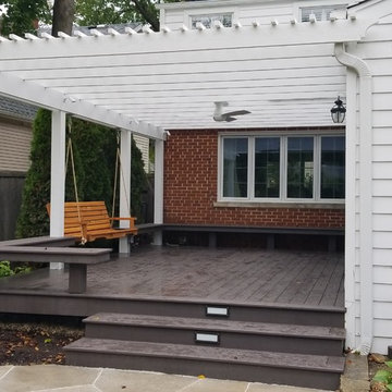 Winnetka, Azek Deck, Cedar Pergola & Patio