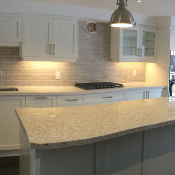 Painted MDF Custom Kitchen Cabinets