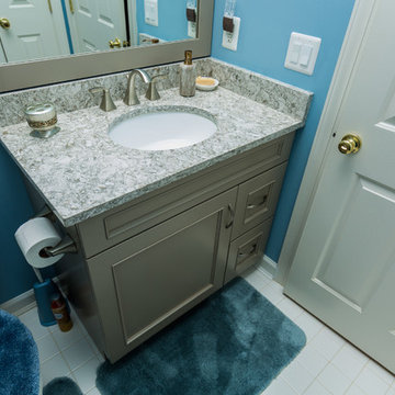 Modern Spacious Master and Hall Bathroom Upgrades in Leesburg, VA