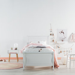 Polo sleigh single bed frame - Products
