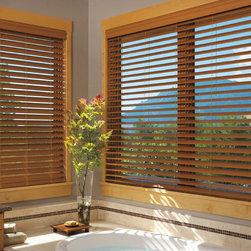 New York City Wood Blinds by Hunter Douglas - Window Treatments